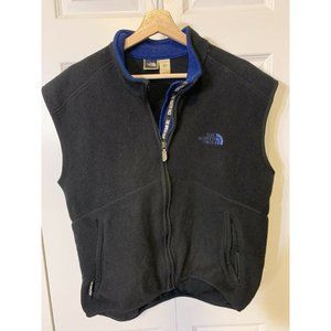 Vintage The North Face Polar Fleece Vest Size M Broken Zipper‎ Left Pocket